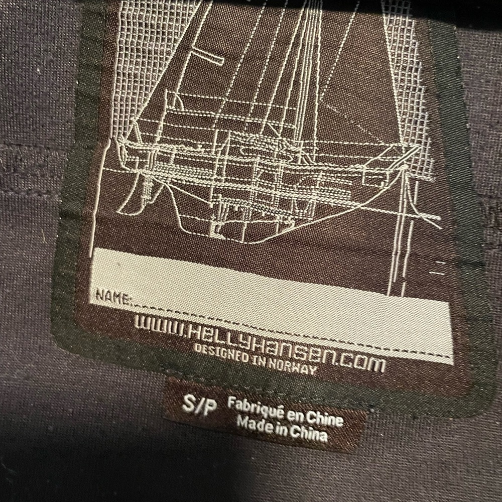 Helly Hansen Jacket: Navy Blue - image 4